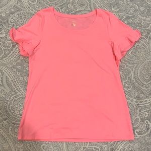 LIKE NEW Lilly Pulitzer Ruffle Top